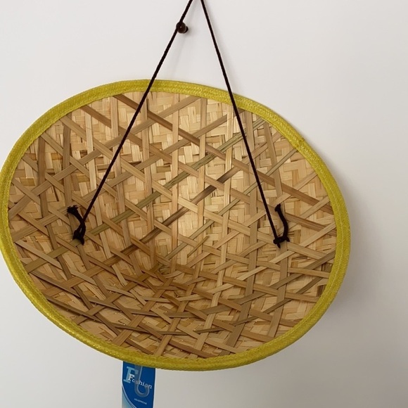 Asia Traditional Chinese Adult l Bamboo 100% Straw Cone Rice Garden Fish…
